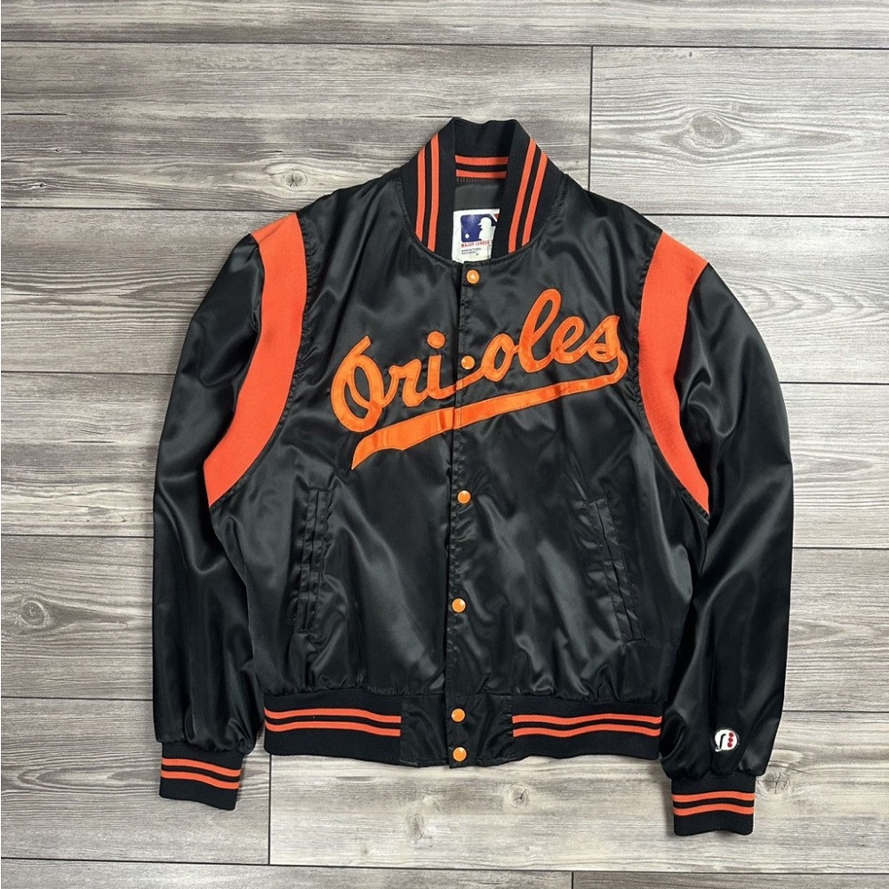Vintage 80’s Baltimore Orioles Bomber Jacket